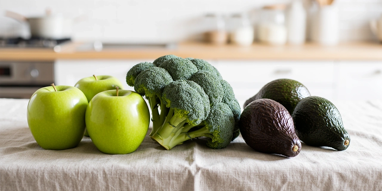 Gesunde Lebensmittel Auswahl